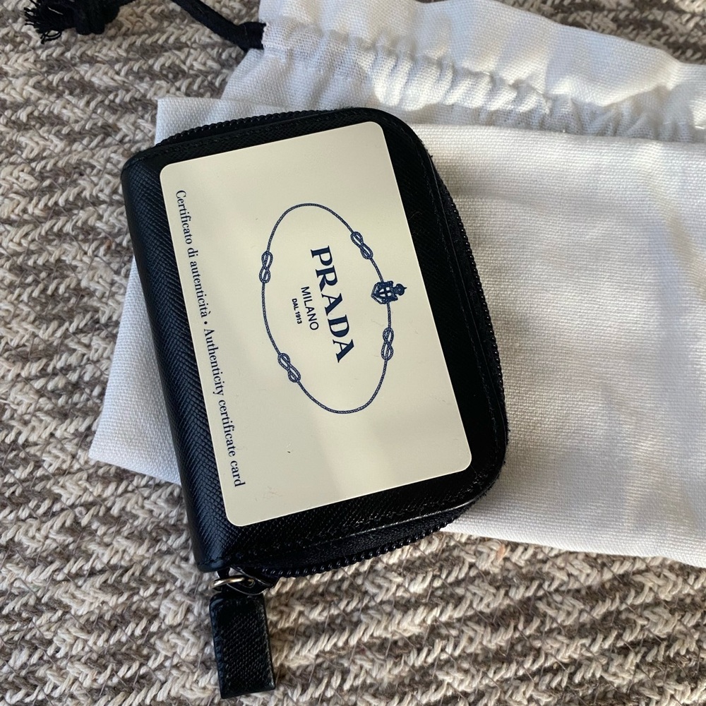 Prada Black Mini Wallet - Picture 11 of 11
